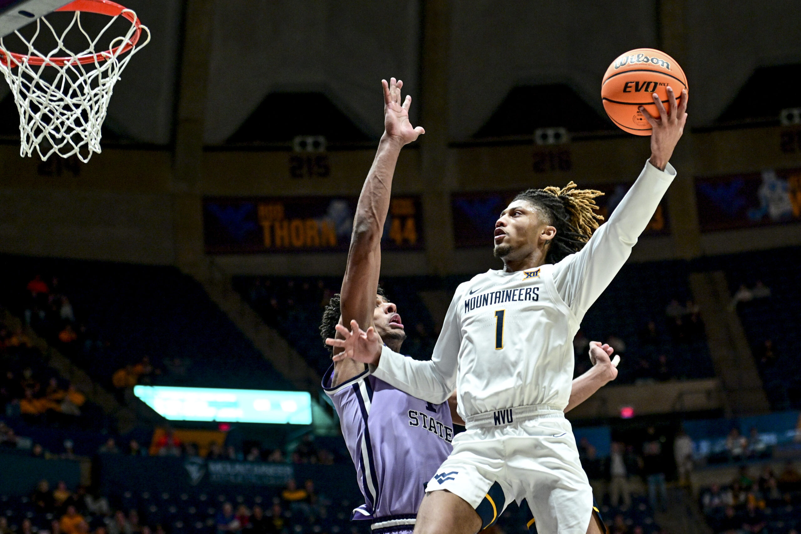 K-State scores 44 paint points as WVU drops Big 12 home opener